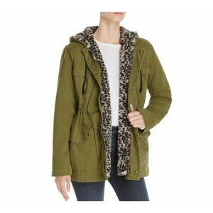 MOTHER The Long Drawn Leopard Anorak Jacket